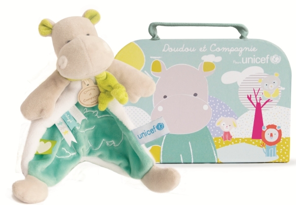 Doudou et Compagnie Doudou Hippo - Les Petits Amis Unicef